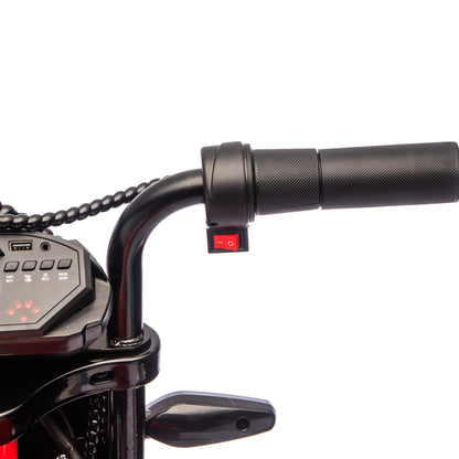 24V300W Kids Ride On XL Electric Toy Muscle Motorcycle-Free Shipping - Aurelia Clothing
