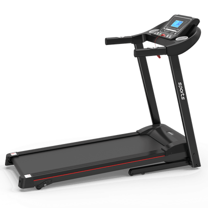 Fitshow App Home Foldable Treadmill with Incline, Folding Treadmill for Home Workout, Electric Walking Running Treadmill Machine 5" LCD Screen 250 LB Capacity Bluetooth Music - Free Shipping - Aurelia Clothing