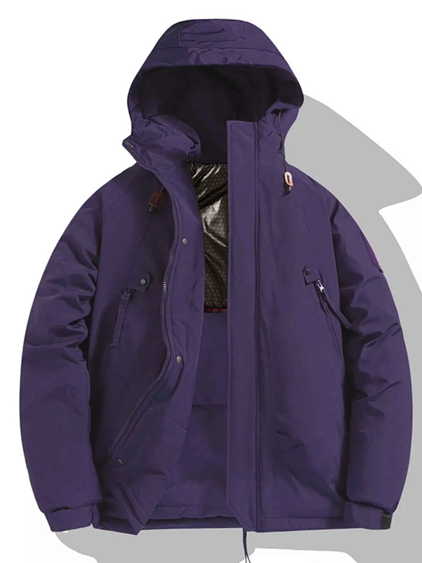 Men's Full Size Hooded-Free Shipping