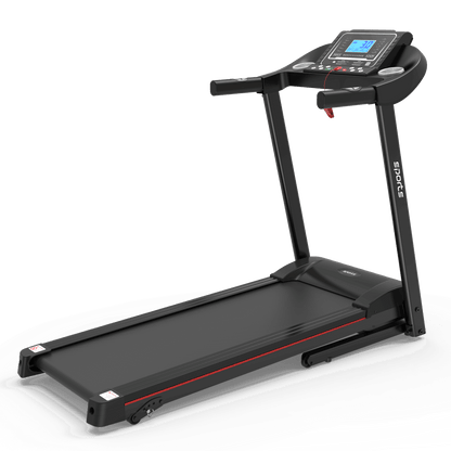 Fitshow App Home Foldable Treadmill with Incline, Folding Treadmill for Home Workout, Electric Walking Running Treadmill Machine 5" LCD Screen 250 LB Capacity Bluetooth Music - Free Shipping - Aurelia Clothing