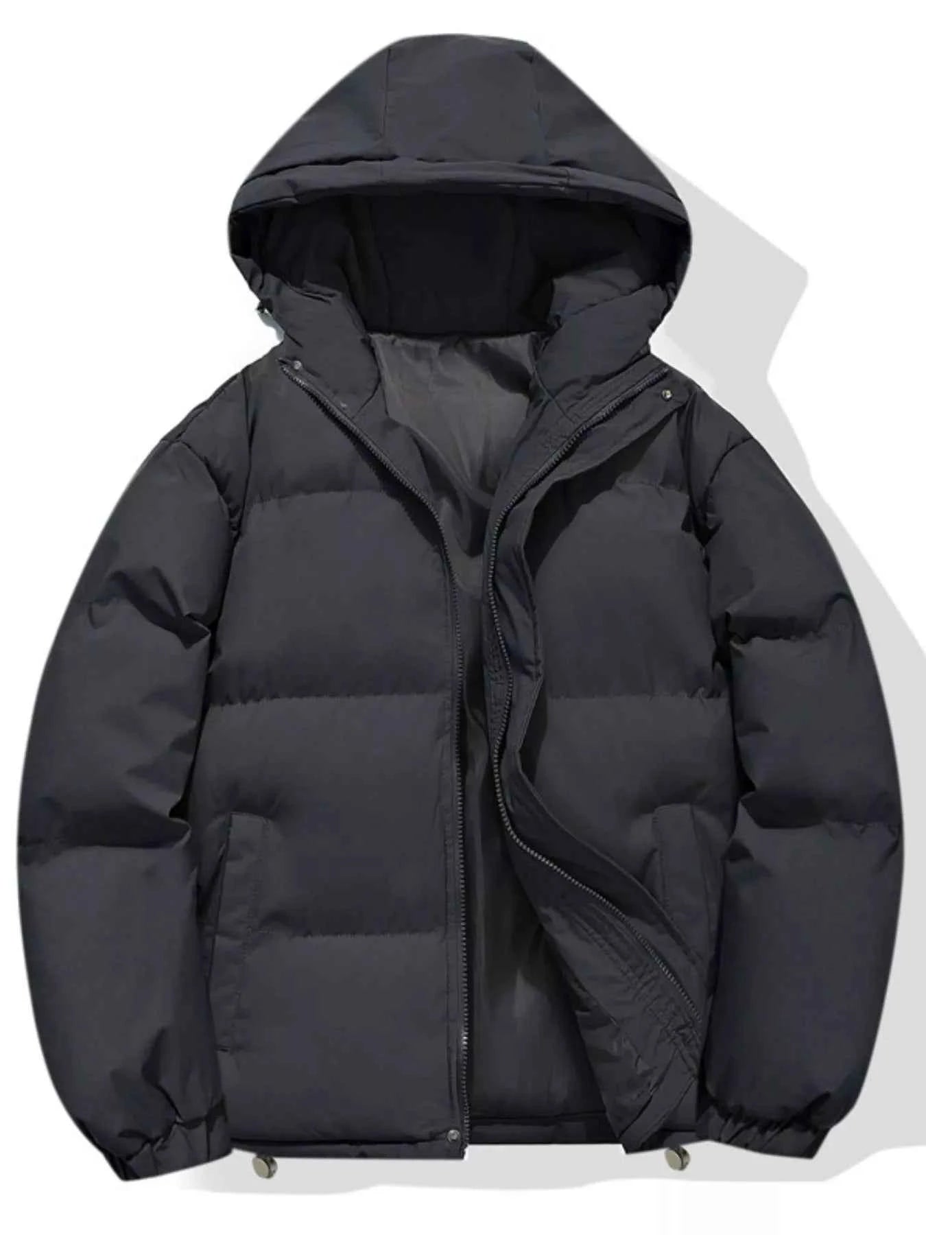 Men's Plus Size Hooded Padded-Free Shipping