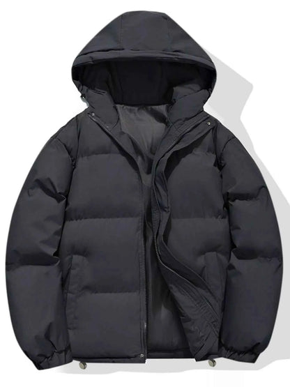 Men's Plus Size Hooded Padded-Free Shipping