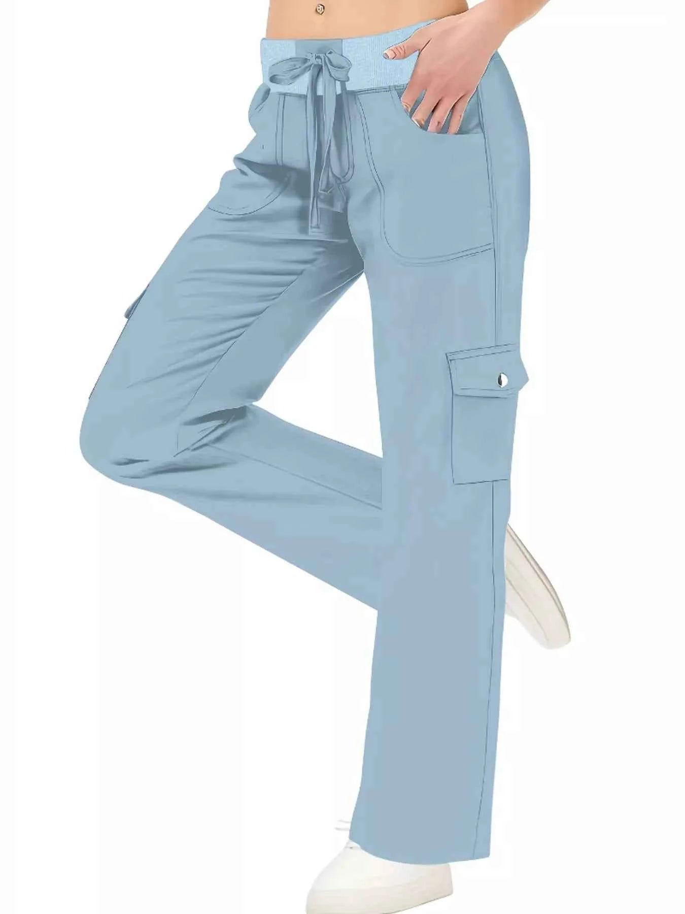 Active Pants with Drawstring Waist-Free Shipping
