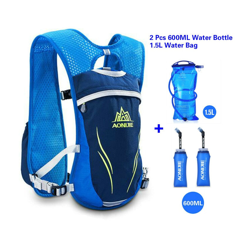 AONIJIE Running Marathon Hydration Nylon 5.5L Outdoor Running Bags Hiking Backpack - Free Shipping