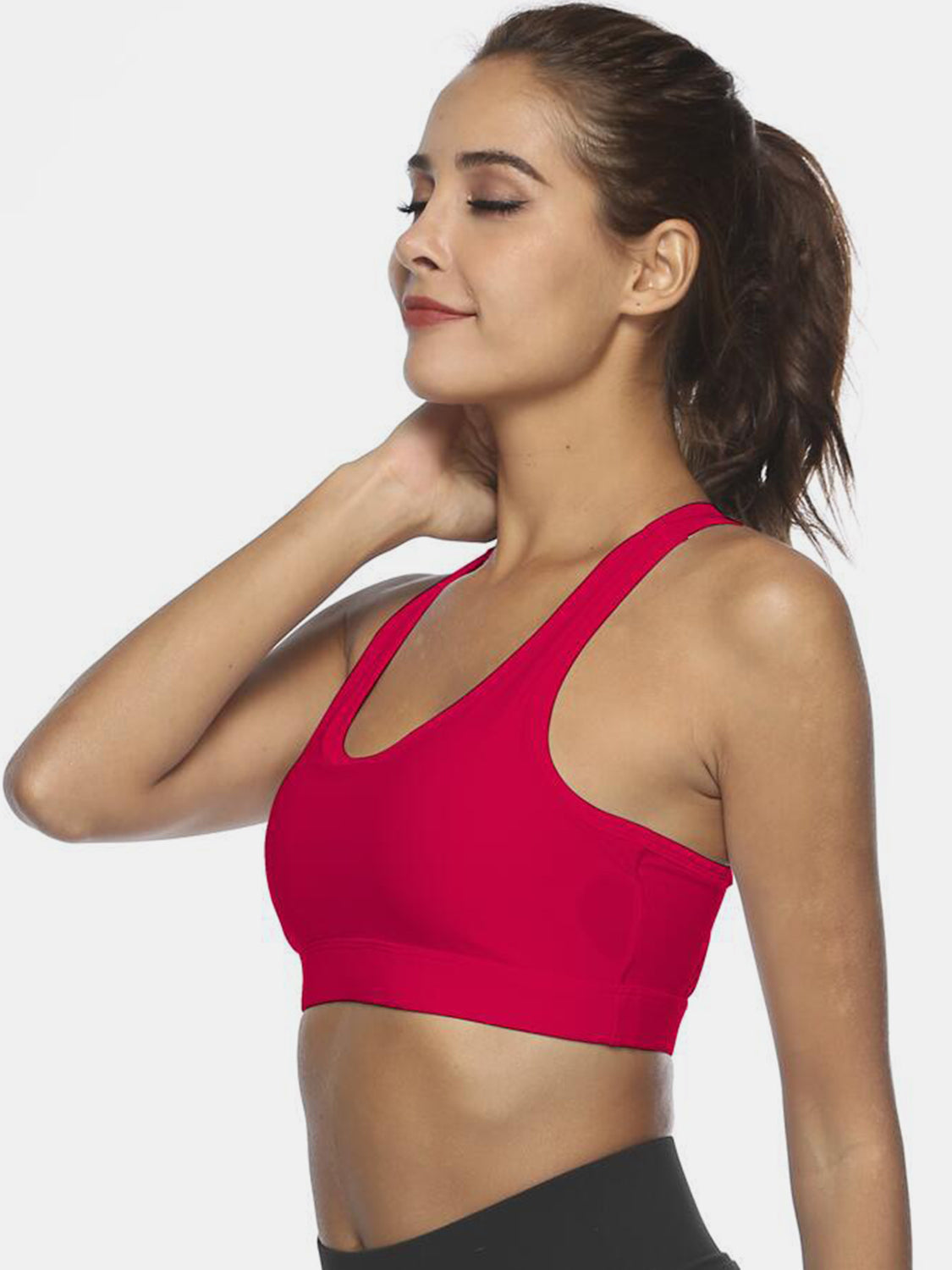 Cutout Scoop Neck Active Tank - Free Shipping - Aurelia Clothing