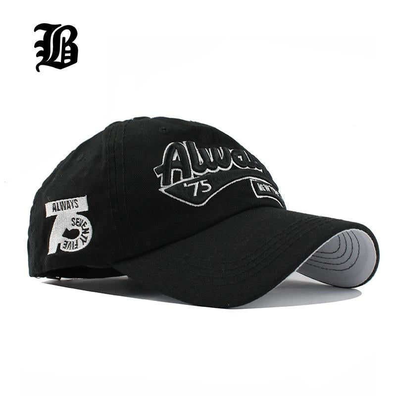 [FLB] Casual Snapback Hats Baseball Caps  Hip Hop Embroider Letter Cotton Casquette F232 - Free Shipping - Aurelia Clothing