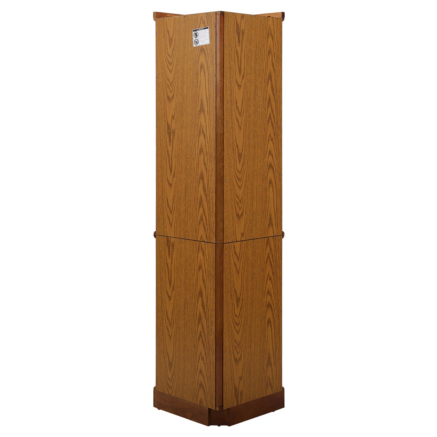 6 Shelf Lighted Corner Curio Cabinet-Free Shipping - Aurelia Clothing