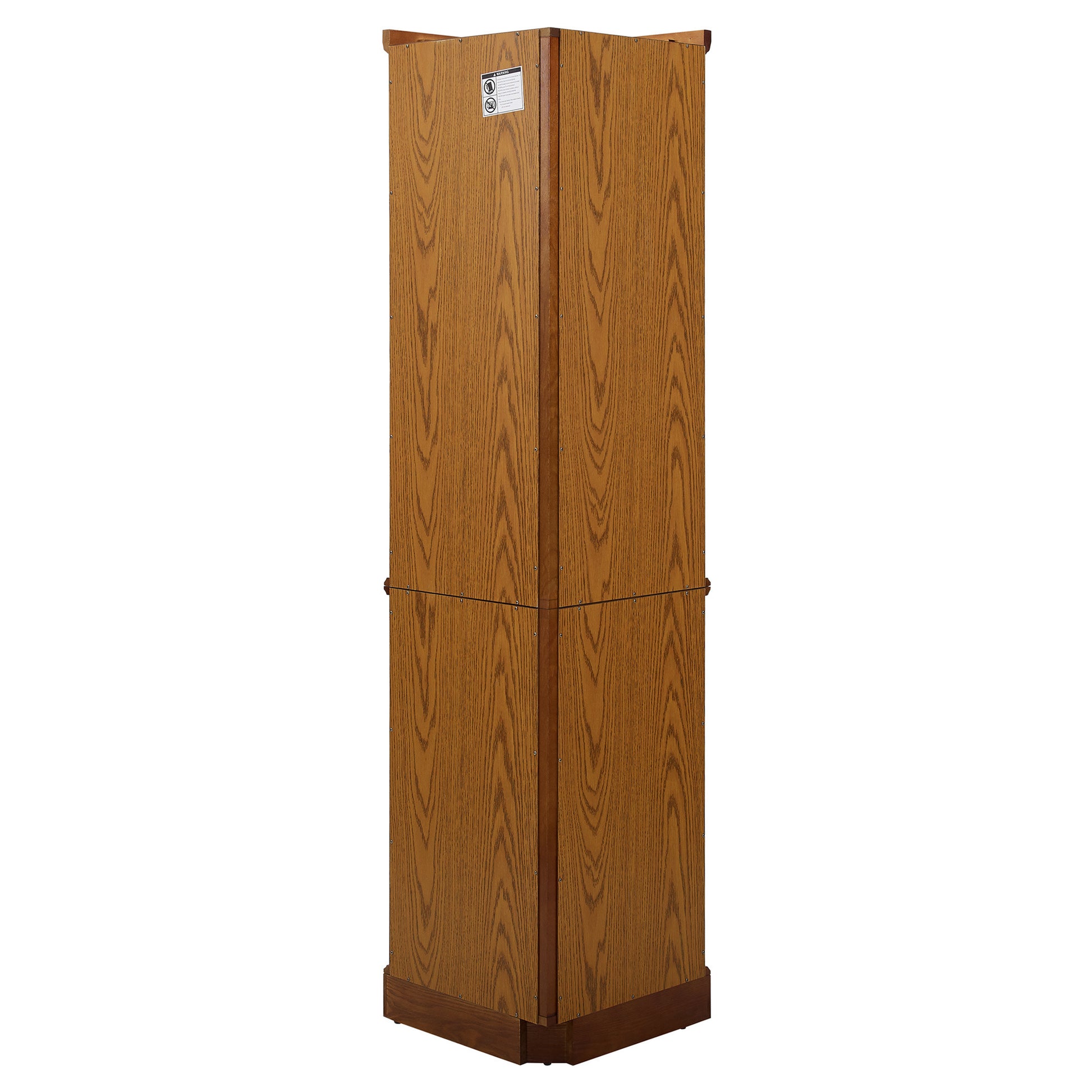 6 Shelf Lighted Corner Curio Cabinet-Free Shipping - Aurelia Clothing