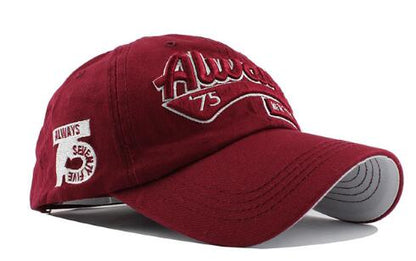 [FLB] Casual Snapback Hats Baseball Caps  Hip Hop Embroider Letter Cotton Casquette F232 - Free Shipping - Aurelia Clothing