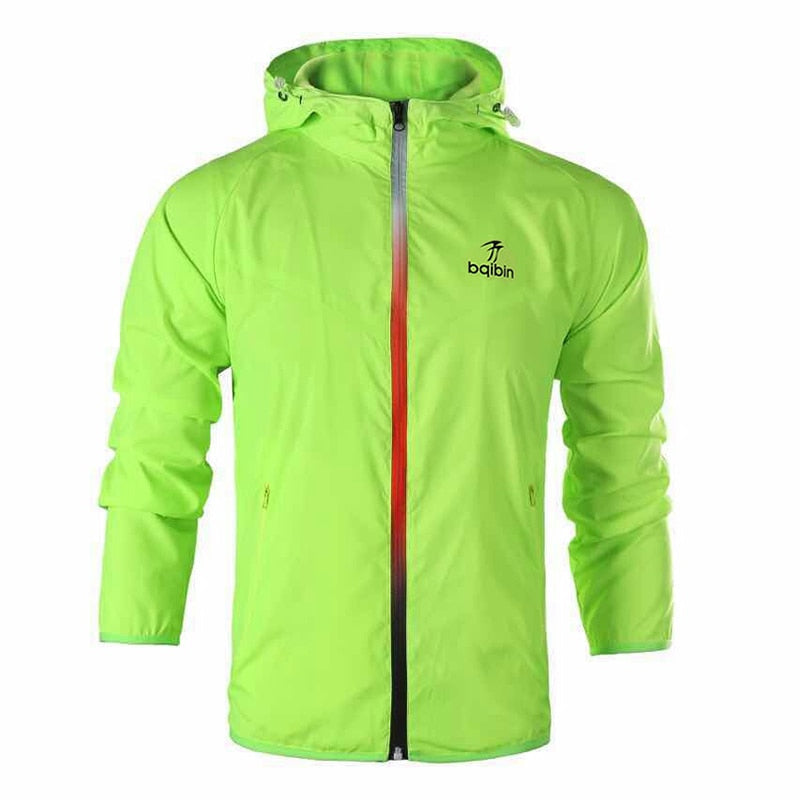 Spring Summer Mens Fashion Outerwear Windbreaker Men' S Thin Jackets Hooded Casual Sporting Coat Big Size - Free Shipping - Aurelia Clothing