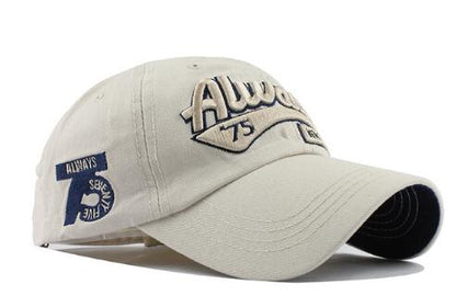 [FLB] Casual Snapback Hats Baseball Caps  Hip Hop Embroider Letter Cotton Casquette F232 - Free Shipping - Aurelia Clothing