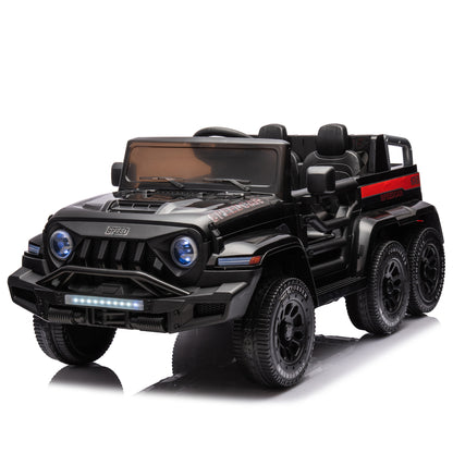 24V Ride On Car for Kids Battery Powered Ride On 4WD Toys with Remote Control,Parents Can Assist in Driving,Music and Lights - Free Shipping - Aurelia Clothing
