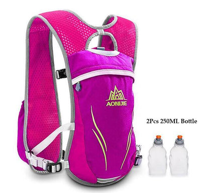 AONIJIE Running Marathon Hydration Nylon 5.5L Outdoor Running Bags Hiking Backpack - Free Shipping