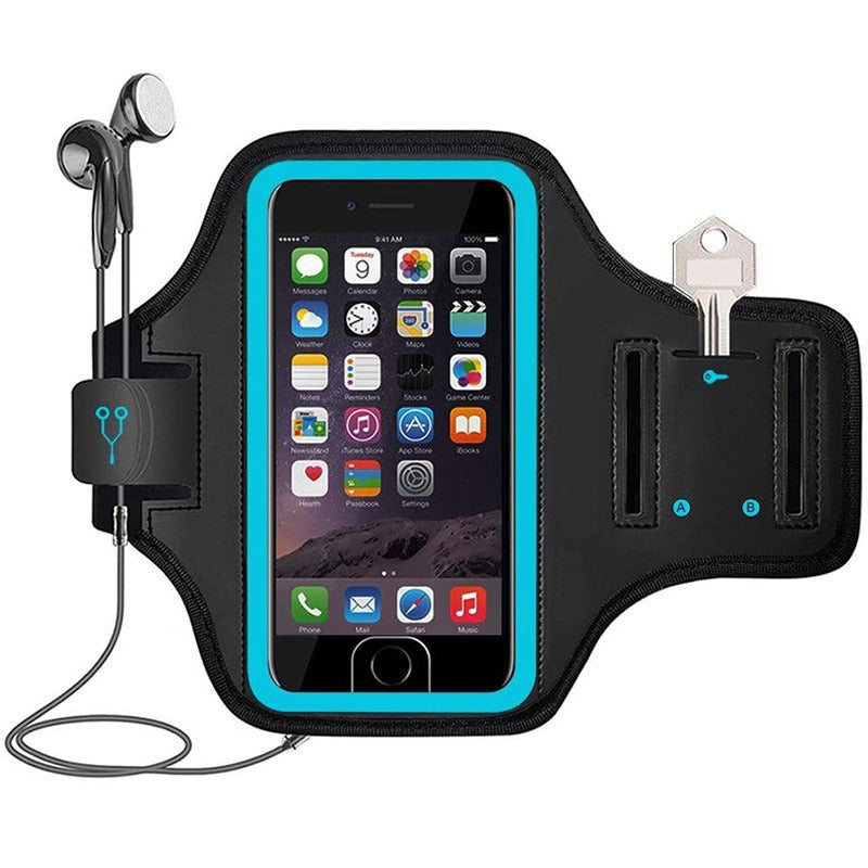 Outdoor Sports Running Mobile Phone Arm Strap iPhone 6 6 7 8/plus Fitness Arm Sleeve Mobile Phone Arm Bag - Free Shipping - Aurelia Clothing