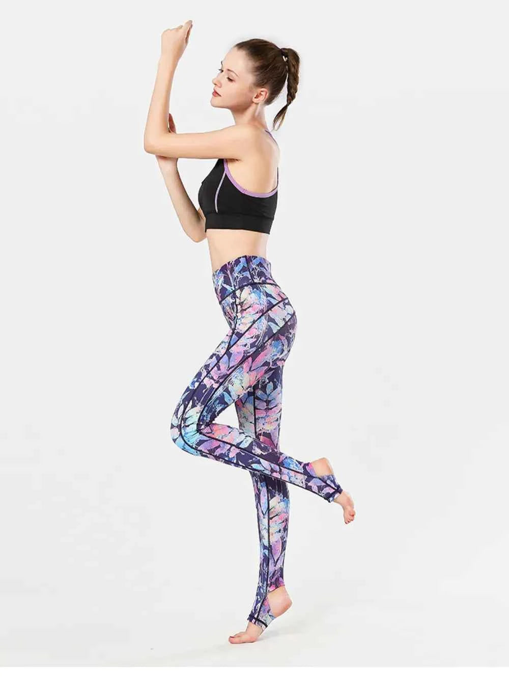 Active Leggings with Stirrups-Free Shipping - Aurelia Clothing