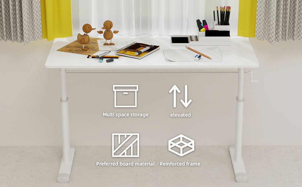 Adjustable study desk-Free Shipping - Aurelia Clothing