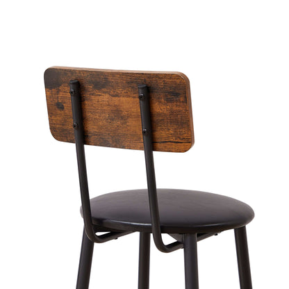 Bar Table Set with 2 Bar stools-Free Shipping - Aurelia Clothing