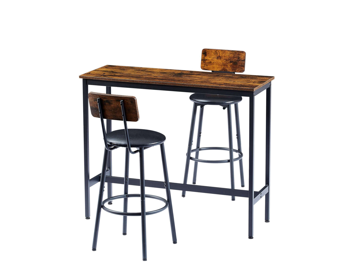 Bar Table Set with 2 Bar stools-Free Shipping - Aurelia Clothing