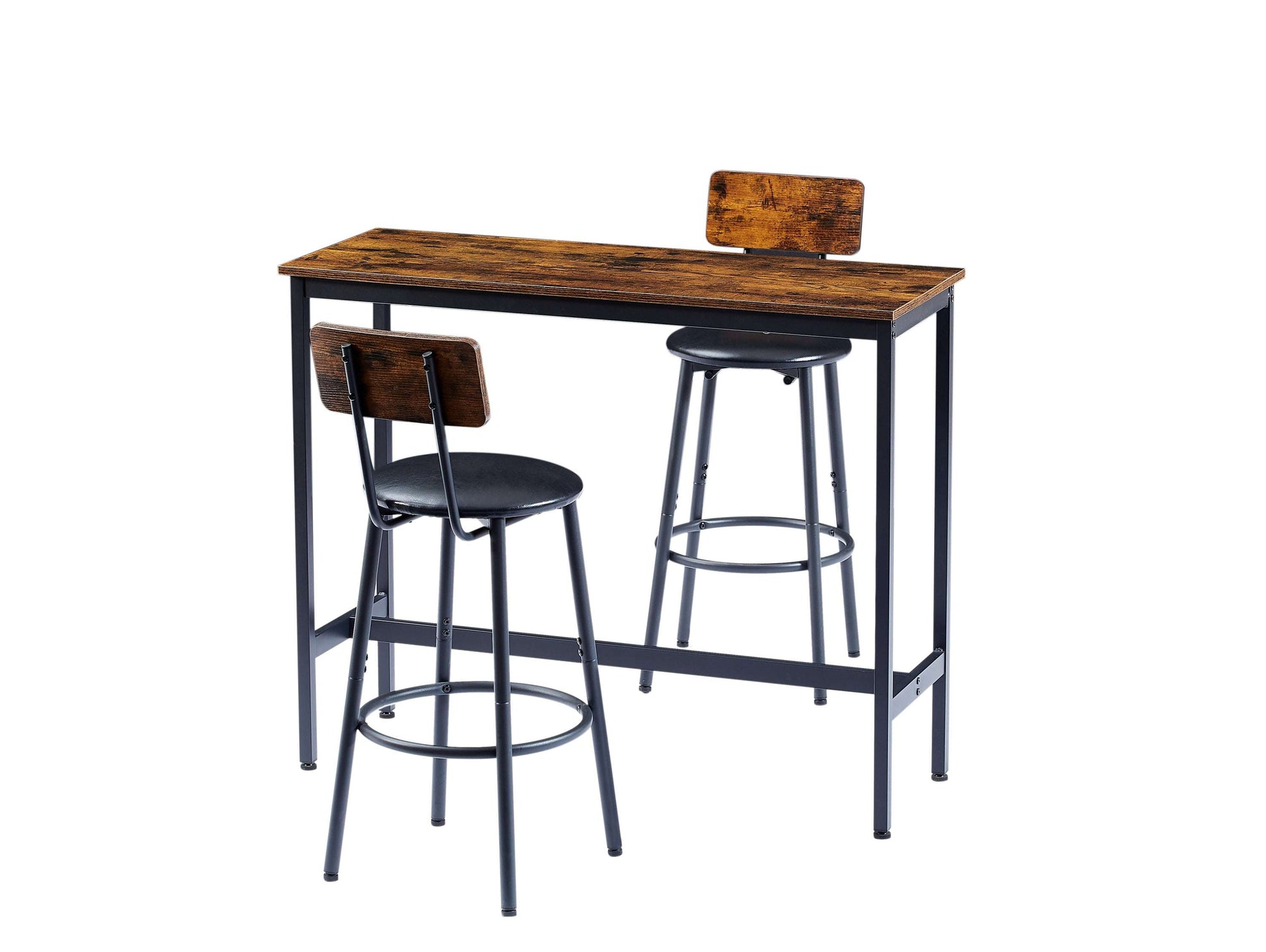 Bar Table Set with 2 Bar stools-Free Shipping - Aurelia Clothing