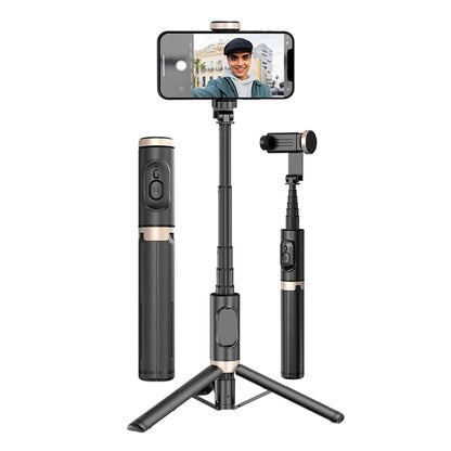 Bluetooth Wireless Handheld Selfie Stick Tripod Extendable Monopod with Remote- USB Rechargeable - Free Shipping - Aurelia Clothing