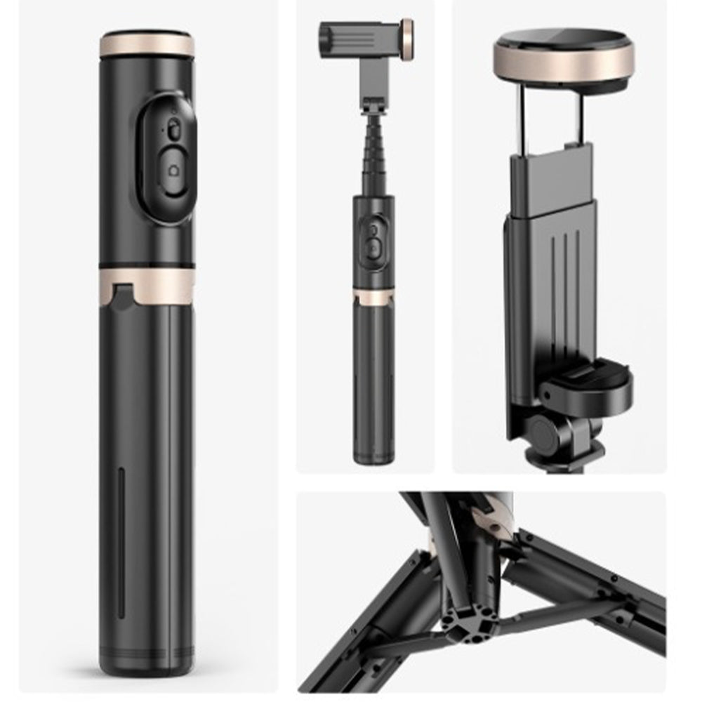 Bluetooth Wireless Handheld Selfie Stick Tripod Extendable Monopod with Remote- USB Rechargeable - Free Shipping - Aurelia Clothing