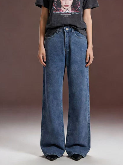 Bow Back Wide Leg Jeans-Free Shipping - Aurelia Clothing