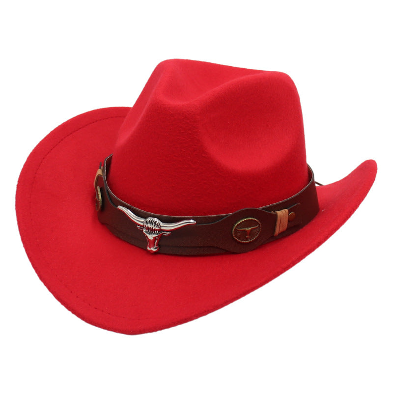 Bullhead Western Cowboy Top Hat-Free Shipping - Aurelia Clothing