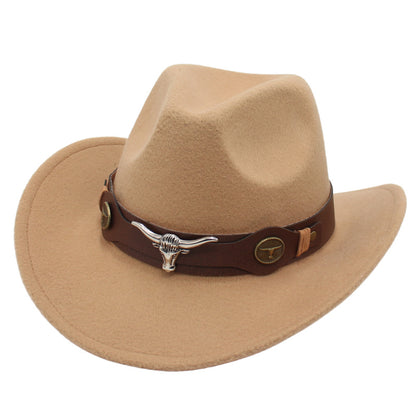 Bullhead Western Cowboy Top Hat-Free Shipping - Aurelia Clothing