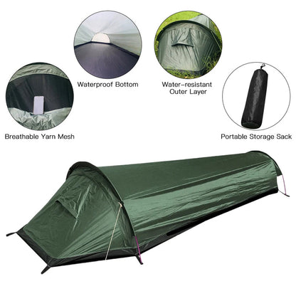 Camping Single Person Tent-Free Shipping - Aurelia Clothing