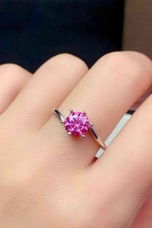 Cant Stop Your Shine 1 Carat Moissanite Ring - aurelia-clothing-8955