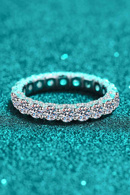 Charmed Moissanite Ring - Aurelia Clothing