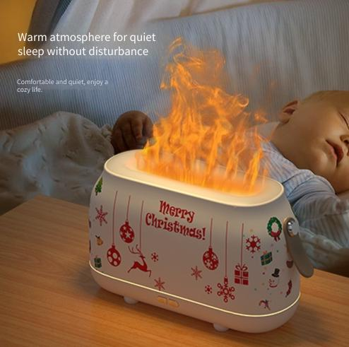 Christmas Flame Humidifier Spray Simulation-Free Shipping - Aurelia Clothing