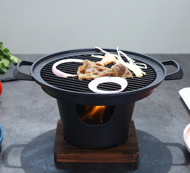 Compact Solo Japanese-Inspired BBQ Grill - Free Shipping - Aurelia Clothing