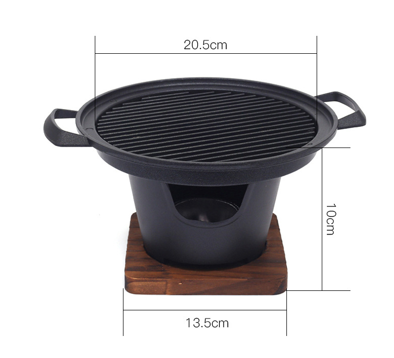 Compact Solo Japanese-Inspired BBQ Grill - Free Shipping - Aurelia Clothing