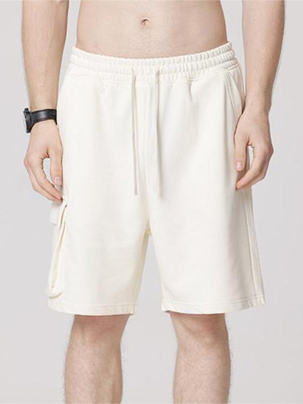 Contrasting Color Stitching Woven Casual Shorts- Free Shipping - Aurelia Clothing