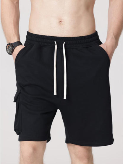Contrasting Color Stitching Woven Casual Shorts- Free Shipping - Aurelia Clothing