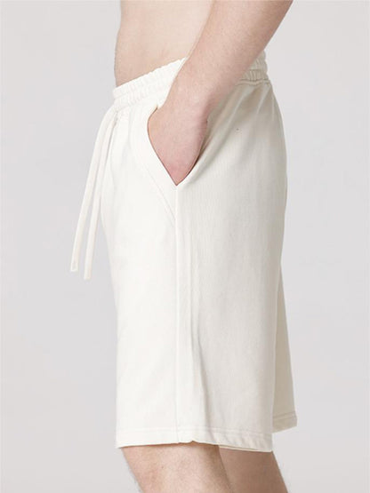 Contrasting Color Stitching Woven Casual Shorts- Free Shipping - Aurelia Clothing