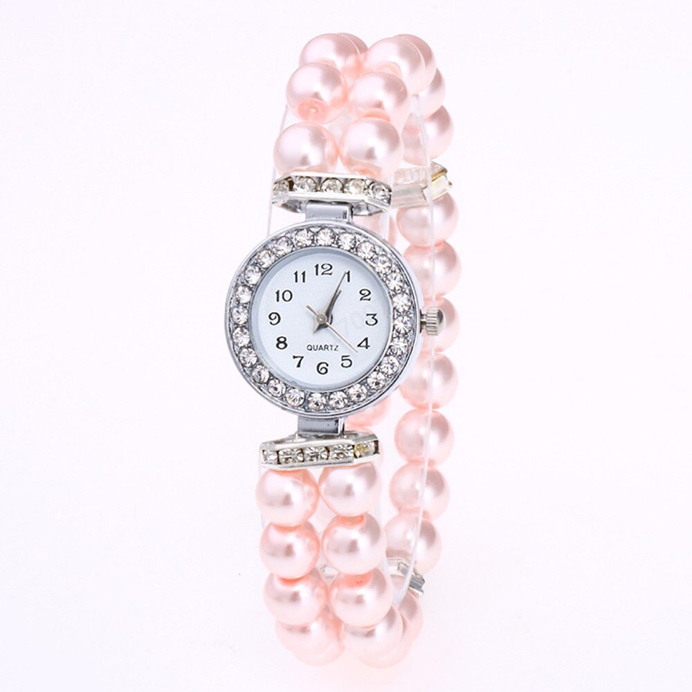 Crystal Watch Women Watch Pearl-Free Shipping - Aurelia Clothing