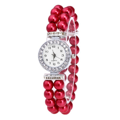 Crystal Watch Women Watch Pearl-Free Shipping - Aurelia Clothing