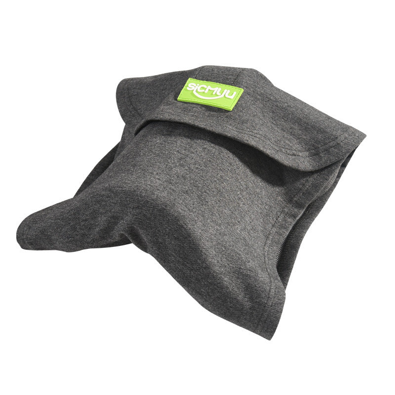 Memory Foam Travel Pillow for Plane, Train & Car - Neck Support Cushion with Washable Cover, Ideal for Sleeping - Free Shipping - Aurelia Clothing