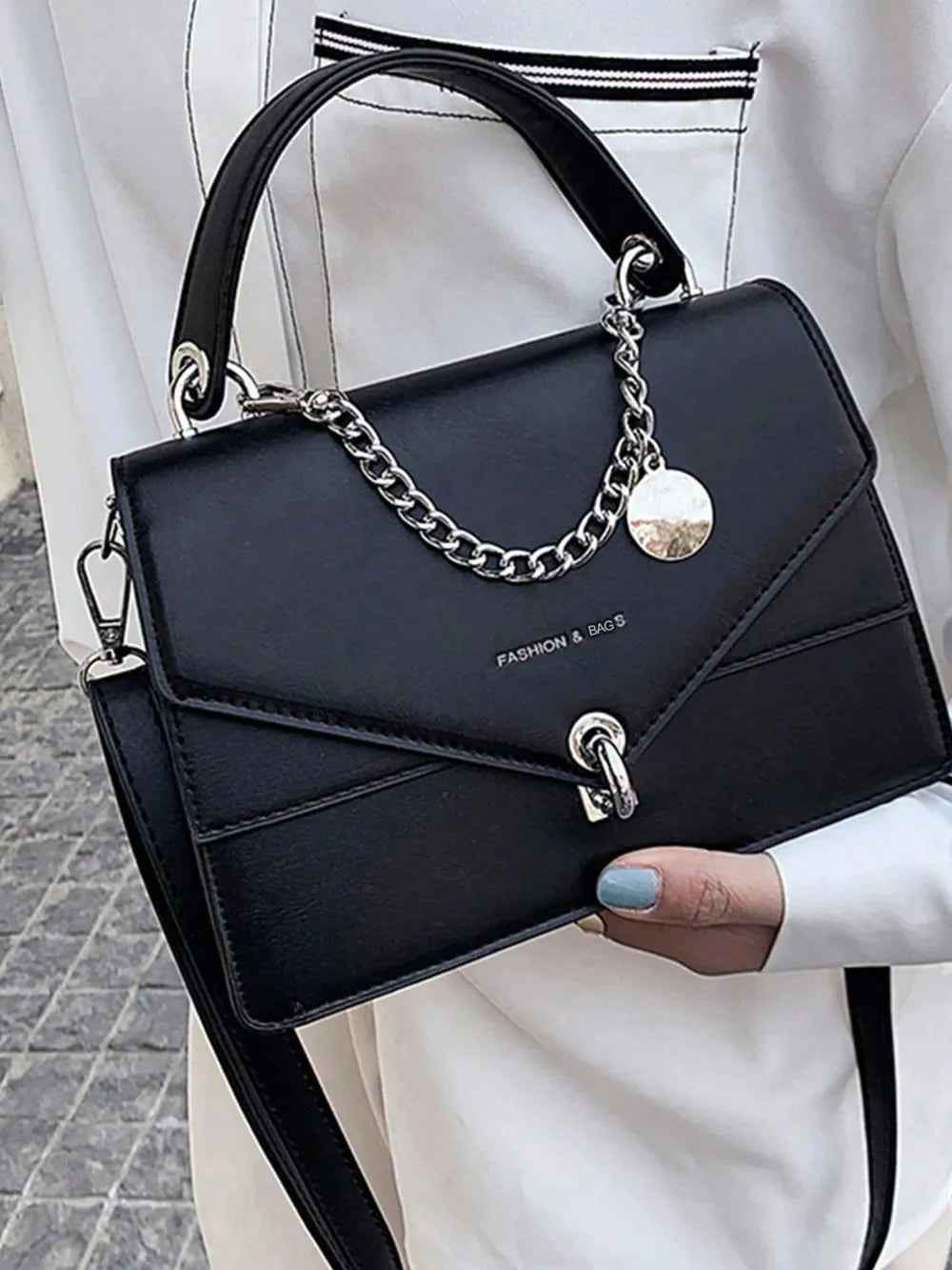 Detachable Shoulder Strap Handbag-Free Shipping - Aurelia Clothing