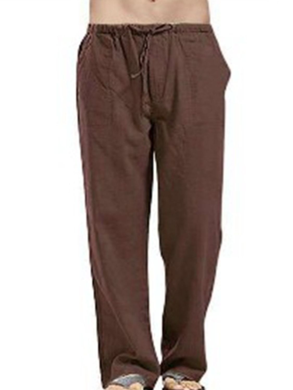 Drawsting Straight Leg Pants Plus Size-Free Shipping - Aurelia Clothing