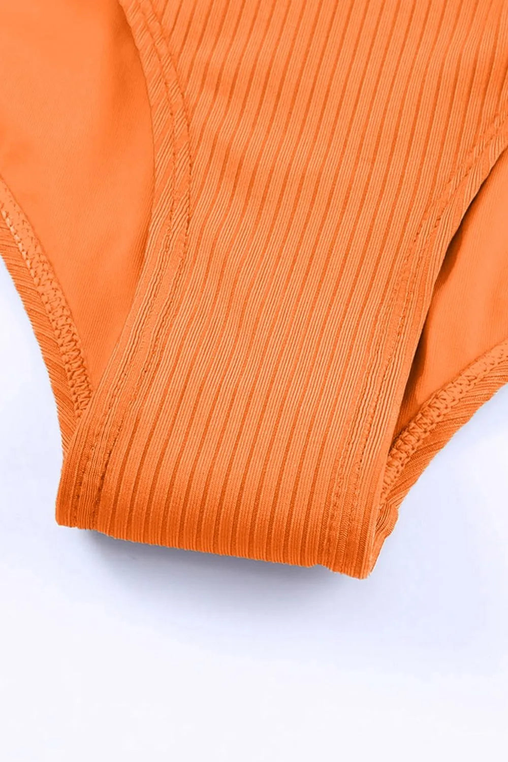 Drawstring Plunge One-Piece Swimwear-Free Shipping - Aurelia Clothing