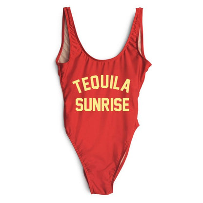 TEQUILA SUNRISE New Sexy Swimwear Women Female Bathing Suit Monokini Beach Backless Bikini Swim Wear  - Free Shipping - Aurelia Clothing