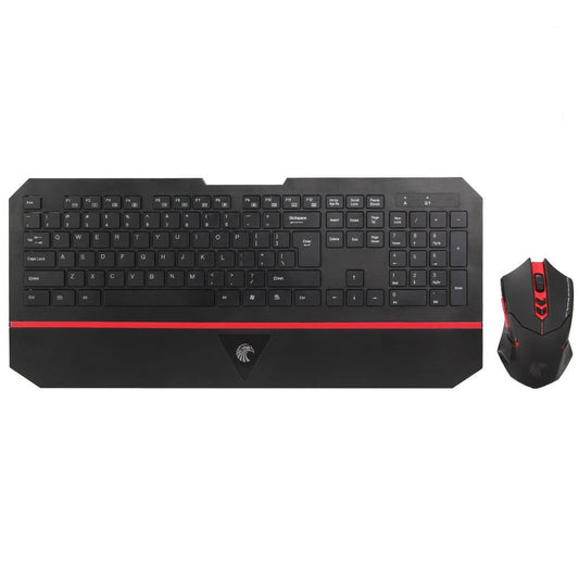 E YUANSU Ergonomic 2.4GHz ultra-thin multimedia wireless keyboard and mouse for laptop Desktop Combo Compatible with Windows 2 - Free Shipping - Aurelia Clothing