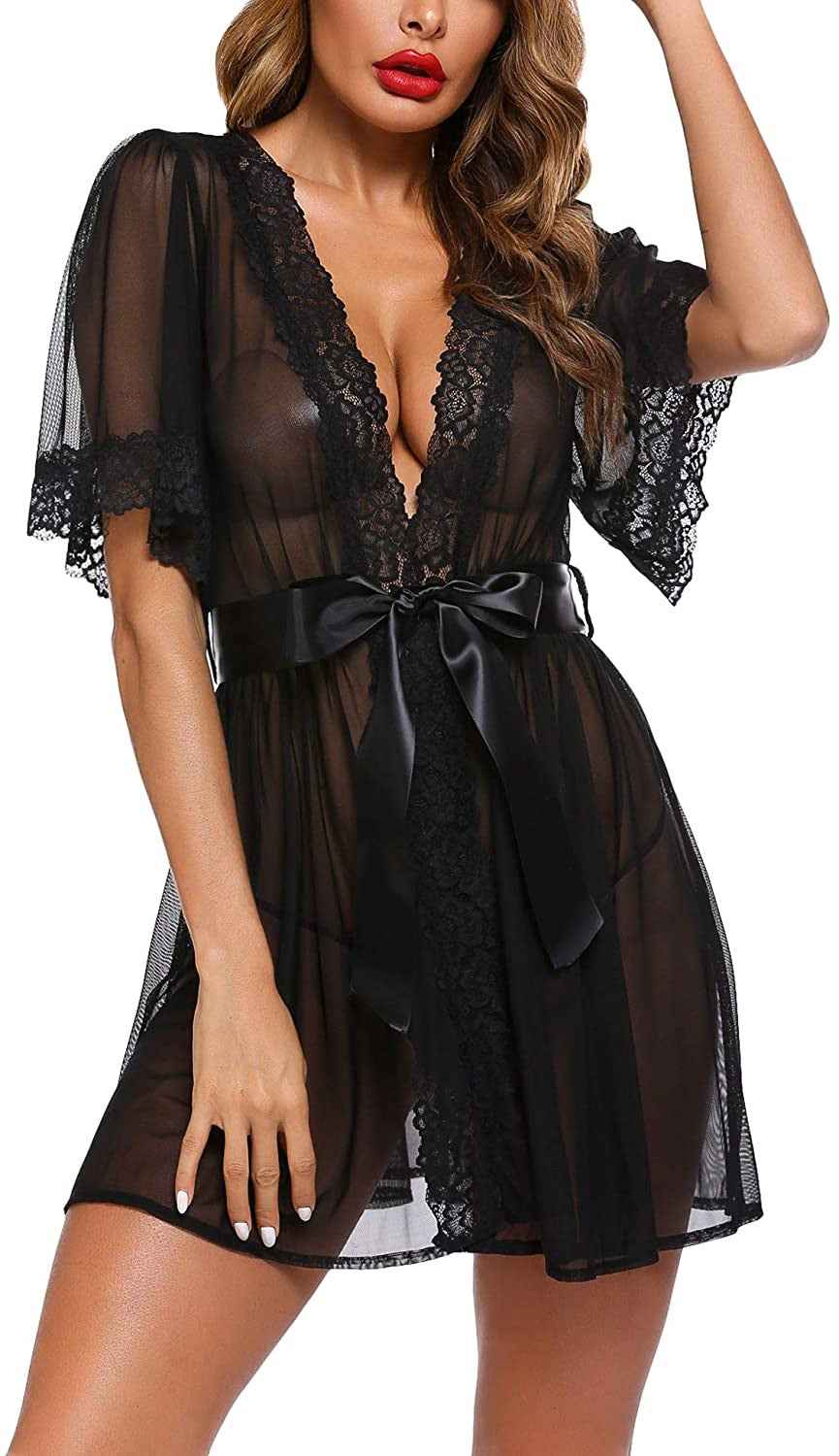 Elegant Lingerie Fashion Lace Allure-Free Shipping - Aurelia Clothing