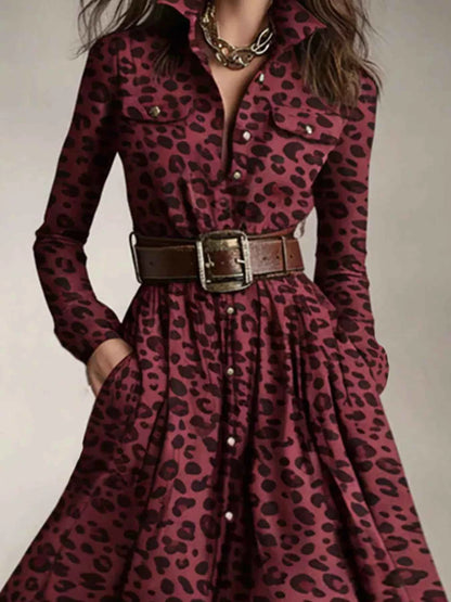 Front Maxi Shirt Dress-Free Shipping - Aurelia Clothing