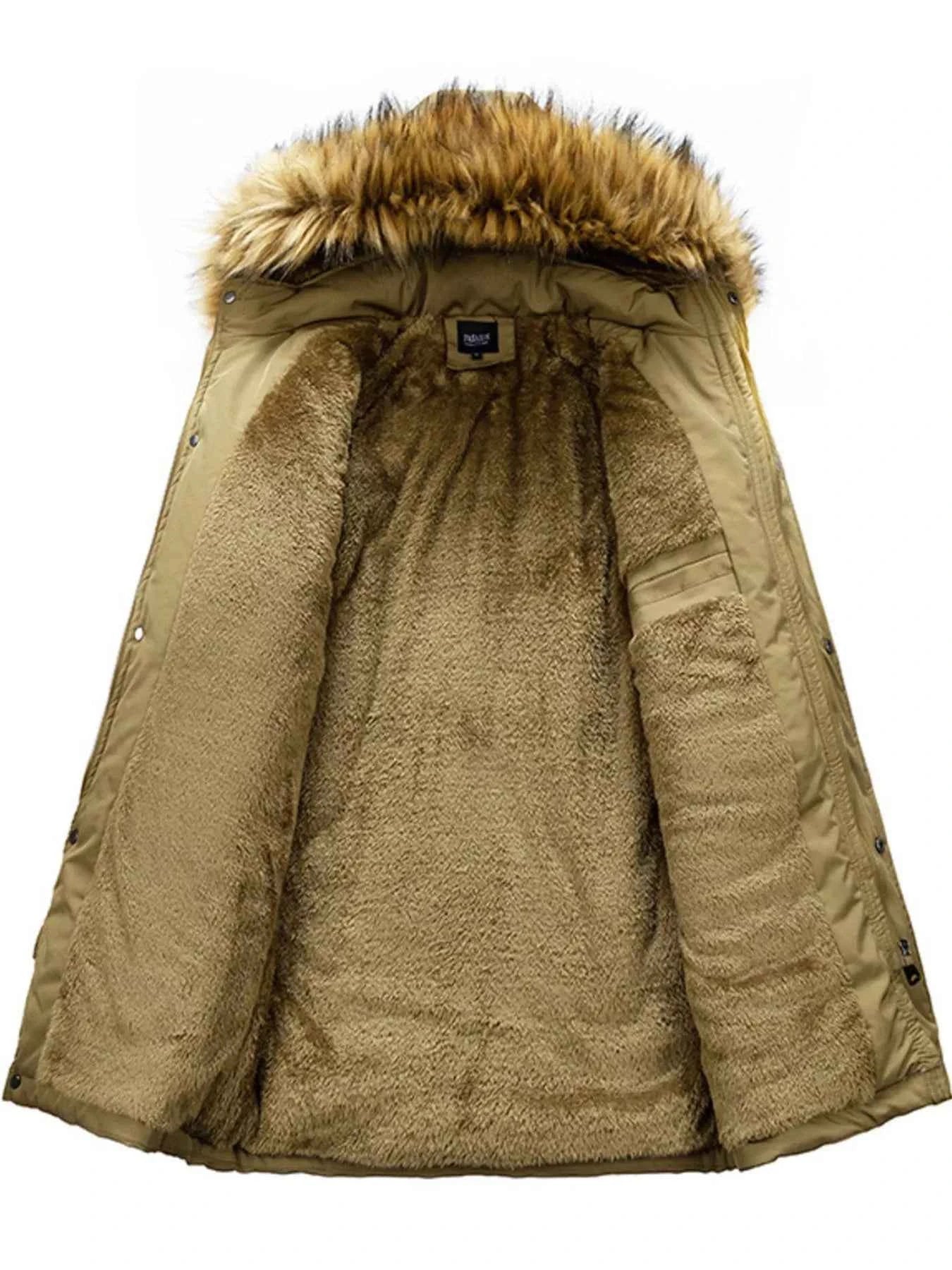Fur Hooded Winter Parka Coat-Free Shipping - Aurelia Clothing