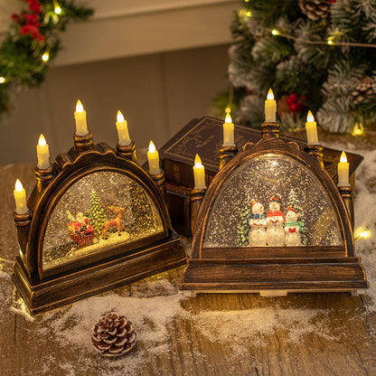 Glass Candle Light Holiday Portable Lantern - Free Shipping - Aurelia Clothing