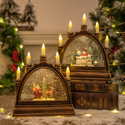 Glass Candle Light Holiday Portable Lantern - Free Shipping - Aurelia Clothing